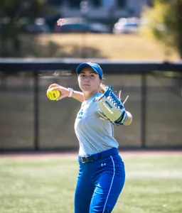 Angelina Benitez throwing