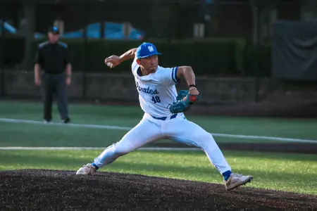 Christopher Ho pitching