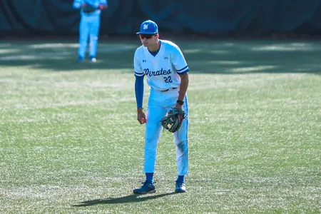 Tommy Manzo getting ready to field