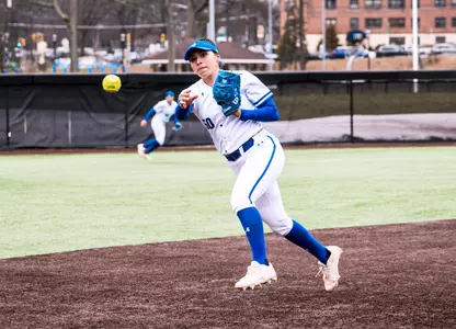 Loreale Blake throwing