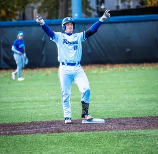 Jake Walman celebration at second