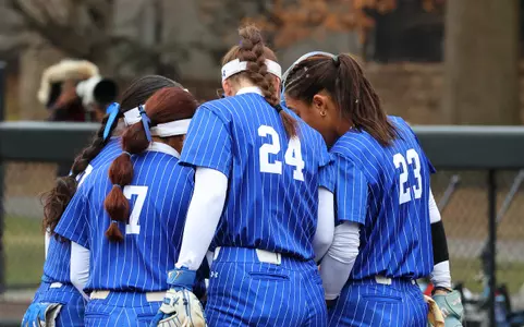 Seton Hall Softball Huddle