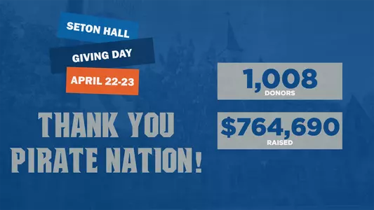 2026 Giving Day Graphic: 1,008 donors raised $764,690
