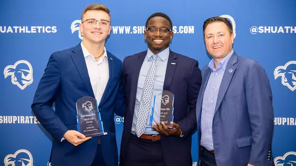 Kevin Cary, Michael Carswell, Bryan Felt...Cary and Carswell were Senior Pirate MVP recipients