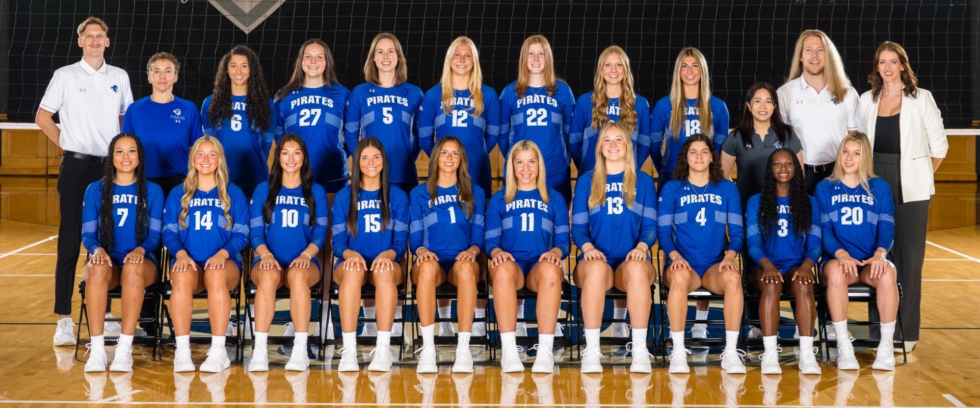 2026 Seton Hall Volleyball Team Photo