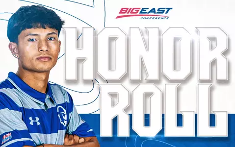 Nico Rubio BIG EAST Honor Roll