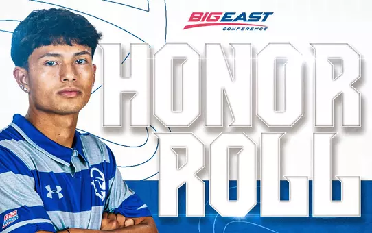Nico Rubio BIG EAST Honor Roll