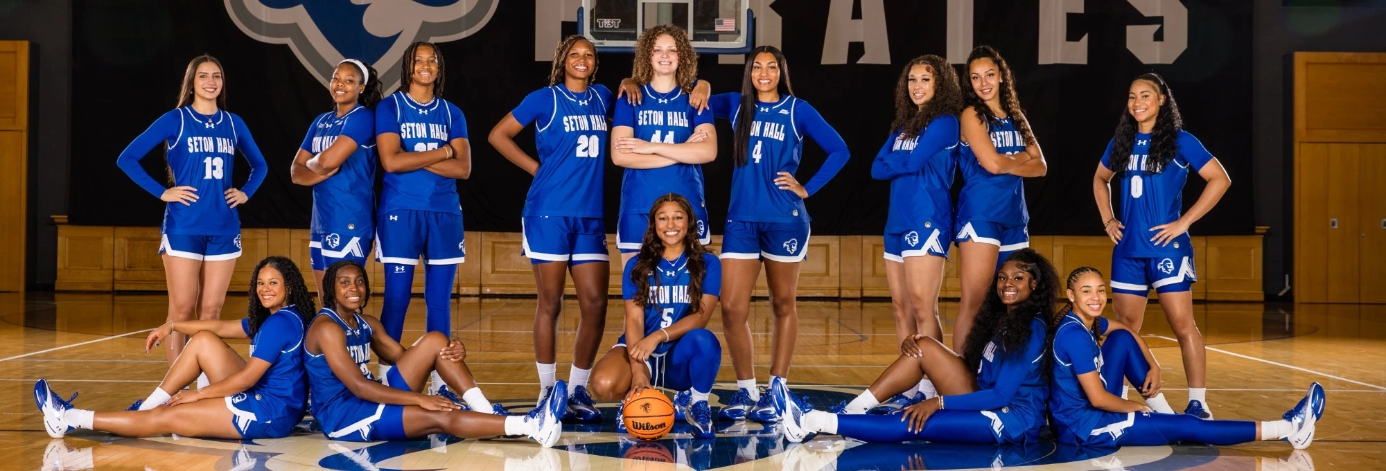 Seton Hall Women's Basketball Team - web