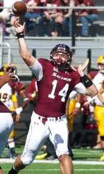 Salukis rebound with 31-10 win over Charleston