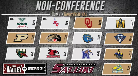 SIU womens basketball non-conference