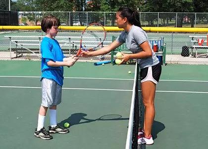 Tennis instruction