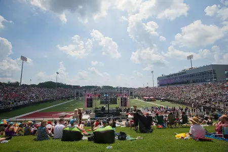 2017 Solar Eclipse at Saluki Stadium