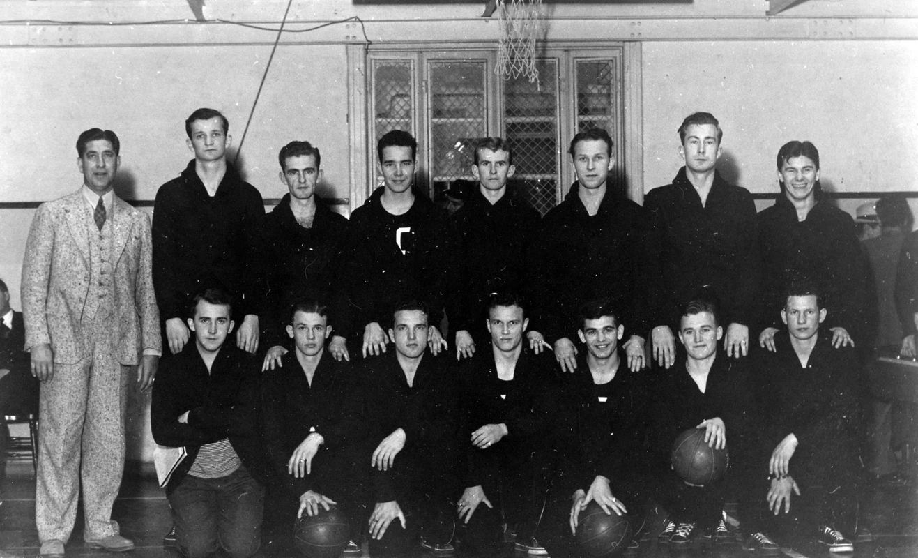 1937-38 Men's Basketball Team