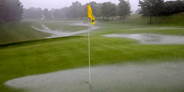 Rain Golf Course