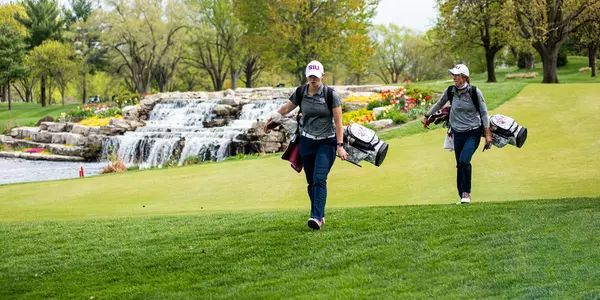 Erica Kerr & Emilyee McGiles at Bogey Hills CC