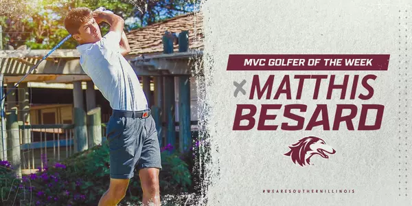 Matthis Besard | MVC Golfer of the Week