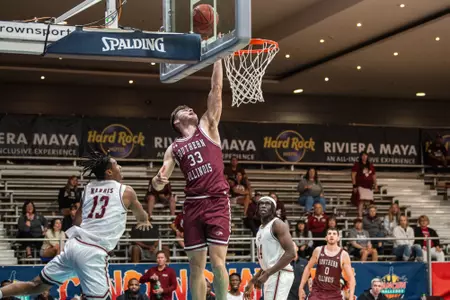 Salukis vs New Mexico State in the Third-Place game of the Cancun Challenge (11.22.23)