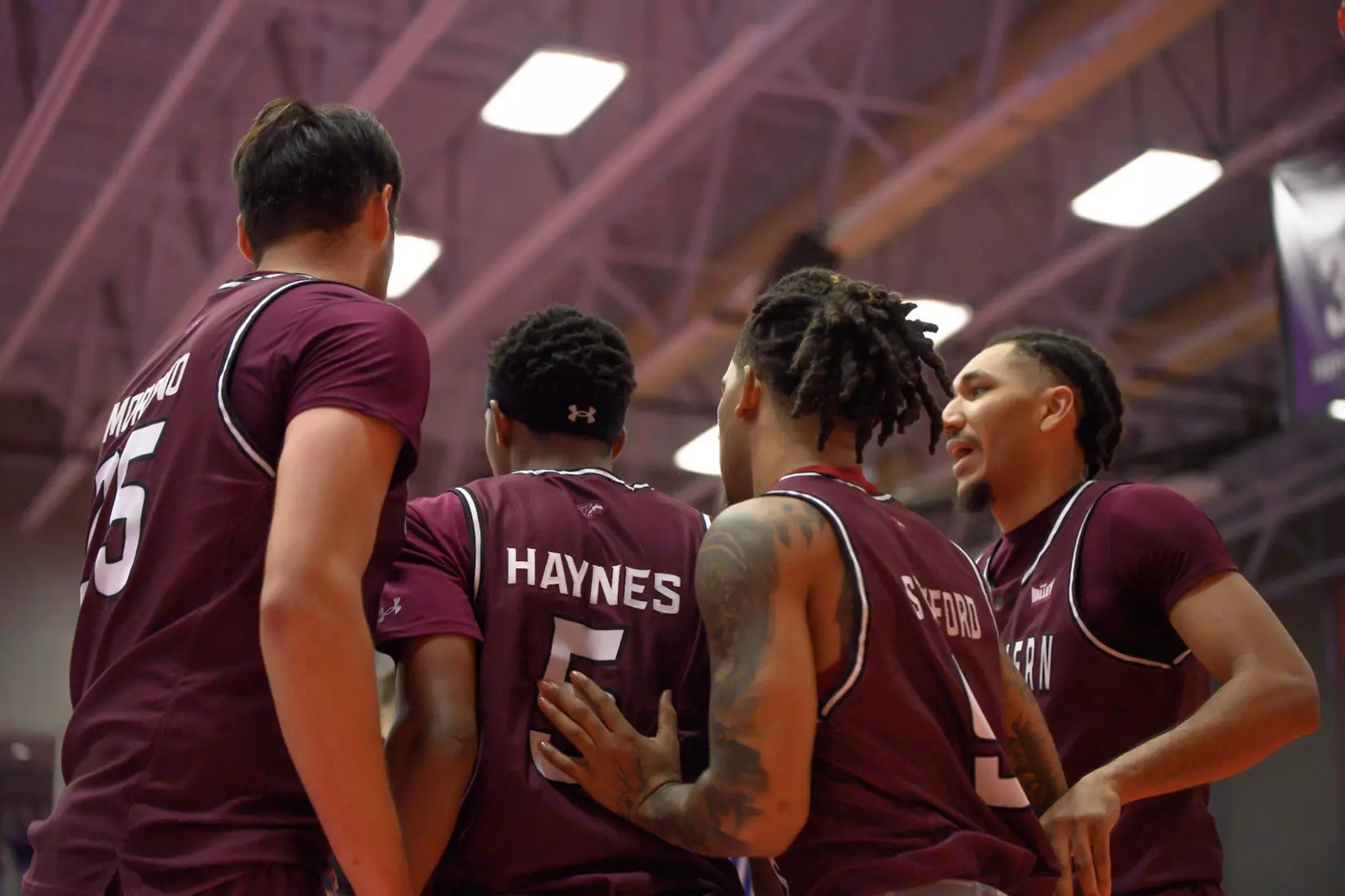 Jalen Haynes, Isaiah Stafford, Jorge Moreno, Davion Sykes