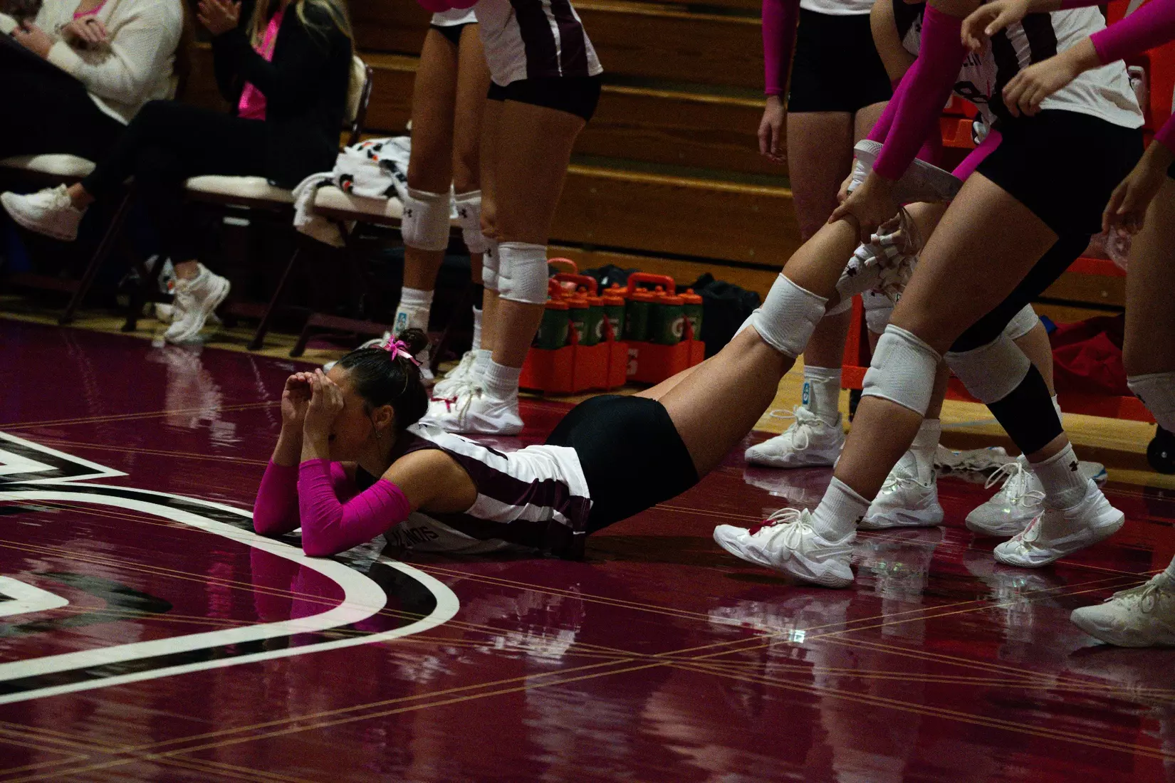 The bench has some fun after a point.