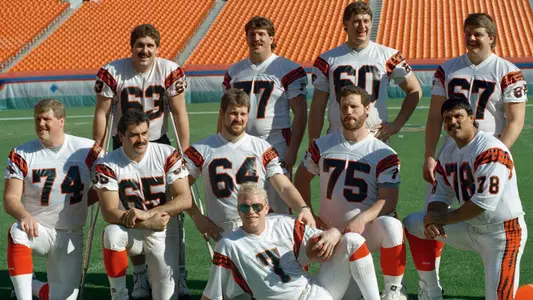Bengals at Super Bowl XXIII Media Day