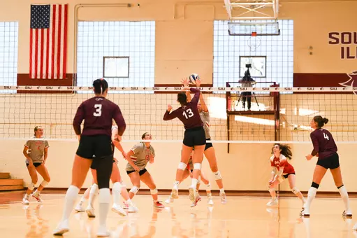Saluki Skid Continues with Four Set Loss to Bradley