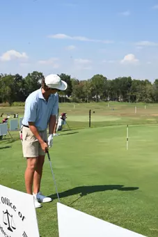 Men's golf Practice