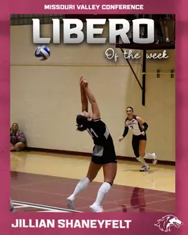 Jillian Shaneyfelt Libero of the Week 2