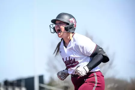 Emily Williams during Game 3 of SIU's series at Illinois State on March 21, 2026.