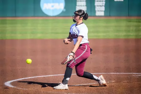 Brooklynn Danielson during Game 3 of SIU's series at Illinois State on March 21, 2026.