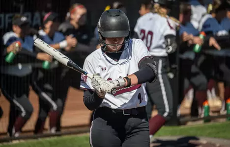 Hayden Kurtz during game one of a three-game series between SIU and Belmont on March 28, 2026, at Charlotte West Stadium.