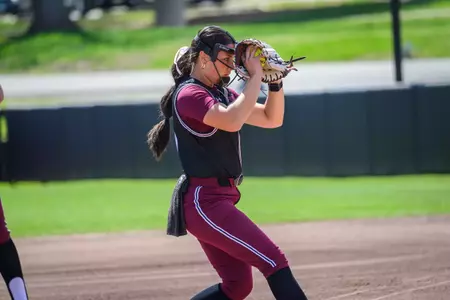 Brooklynn Danielson during game three of Southern Illinois' series against Belmont on March 29, 2026.