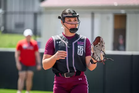 Brooklynn Danielson during game three of Southern Illinois' series against Belmont on March 29, 2026.