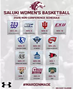 WBB 2026 Non-Conference Schedule