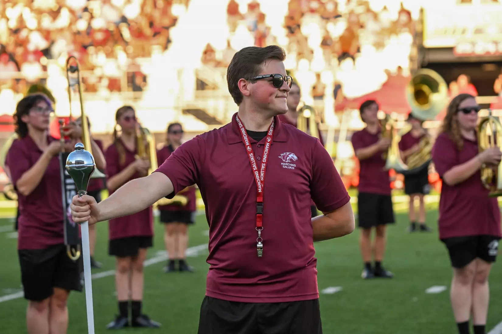 Marching Salukis