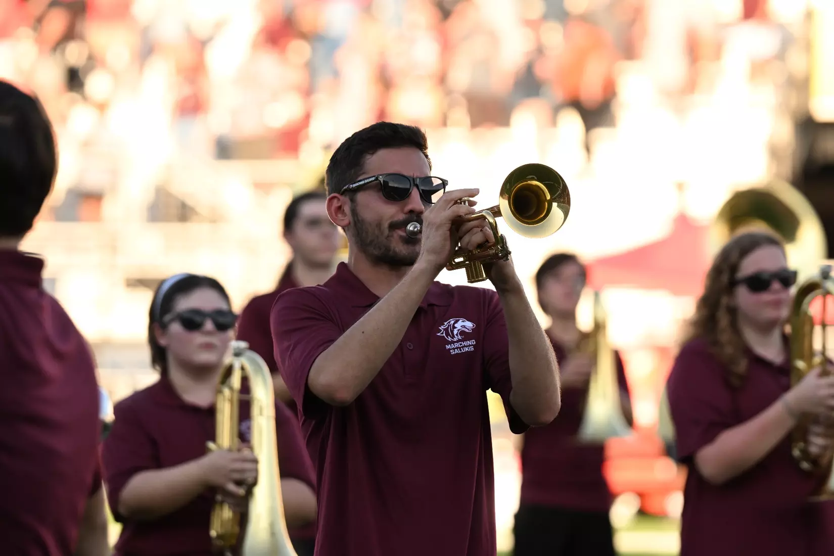 Marching Salukis