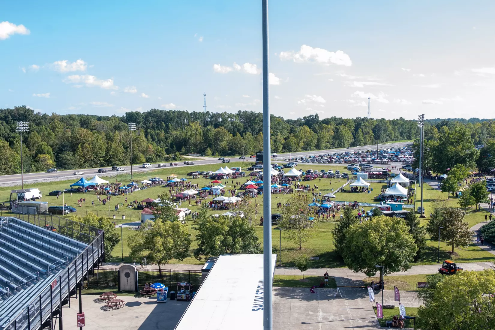 Tailgating on Saluki Row