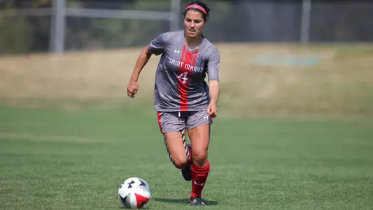 Valerie LaForge was one of six Gaels to play 109 minutes versus the Roadrunners