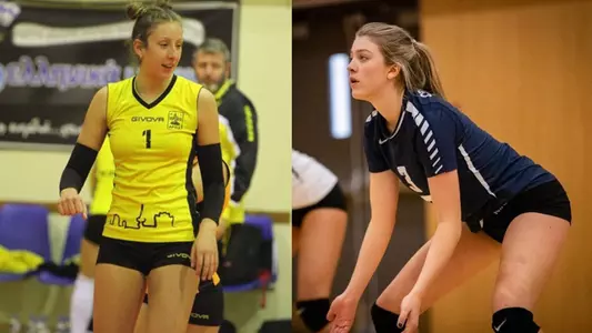 Elena Baka and Jayden van Santen