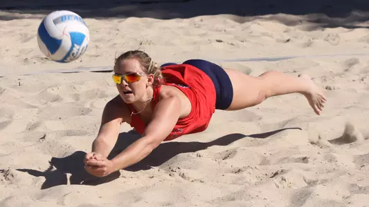 Madi Wilkerson won twice on Saturday, first at No. 4 pairs with Sienna Young and again at No. 5 pairs with Jennifer "Boo" Laird.