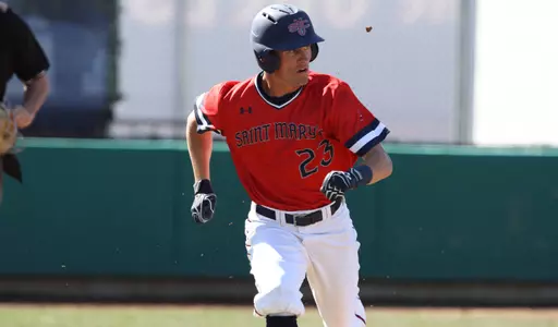 Joey Fiske had the first of six straight hits by Saint Mary's in the seventh that powered the Gaels' comeback effort.