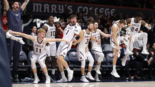 Bench Celebrating vs BYU
