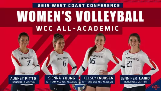 WVB Academic All-WCC 2019