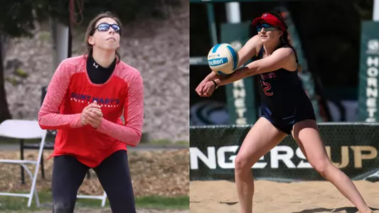 Sarah Chase (left), Lindsey Knudsen (right)