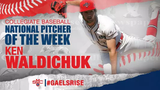 Waldichuk National Pitcher of the Week