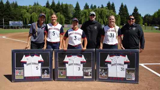 Three Seniors on Senior Day