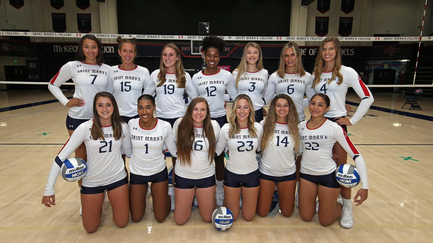 2019 Saint Mary's Volleyball Team Photo