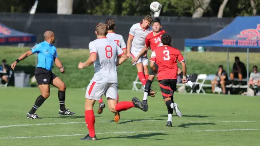 Gaels players battle for a header used 10 15 21
