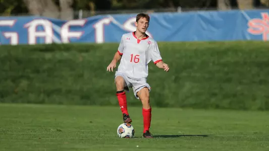James Person holds the ball vs. CSUN 2021