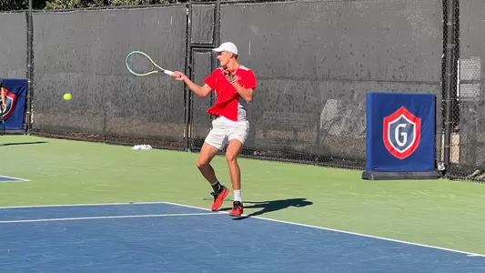 James Watt with a forehand swing at Northewest Regionals