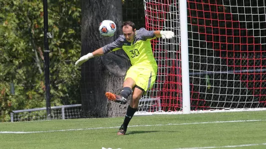 Littman goal kick vs. Sonoma St.